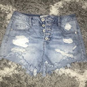 jean shorts